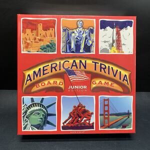 American Trivia Board Game Junior Edition Factory Sealed, Outset Media